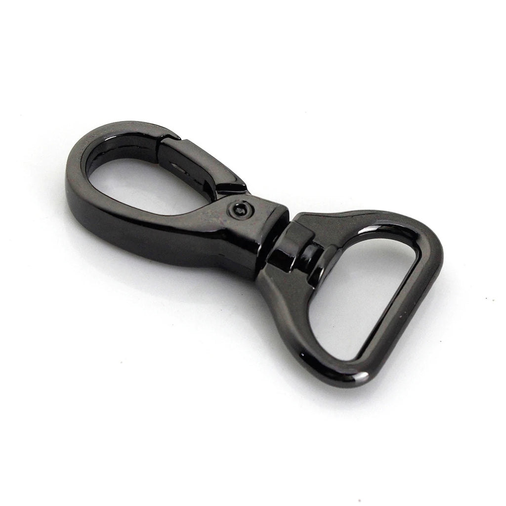 1piece Metal Carabiner Snap Hook Trigger Lobster Clasp Clip Swivel Spring Gate Leather Craft Pet Leash Bag Strap Belt Webbing Quick Pick Grocers
