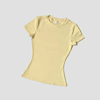Women Yoga Top Seamless Sport T Shirts Fitness Clothes Short Sleeve Yoga Shirt Gym Top Running  Active Wear Quick Pick Grocers