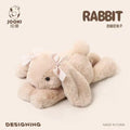 35cm New Simulated Shy Rabbit Doll Stuffed Plush Toy Cartoon Anime Cute Pillow Pillow Pillow Children's Birthday Gift Fun Doll Econic Blanks