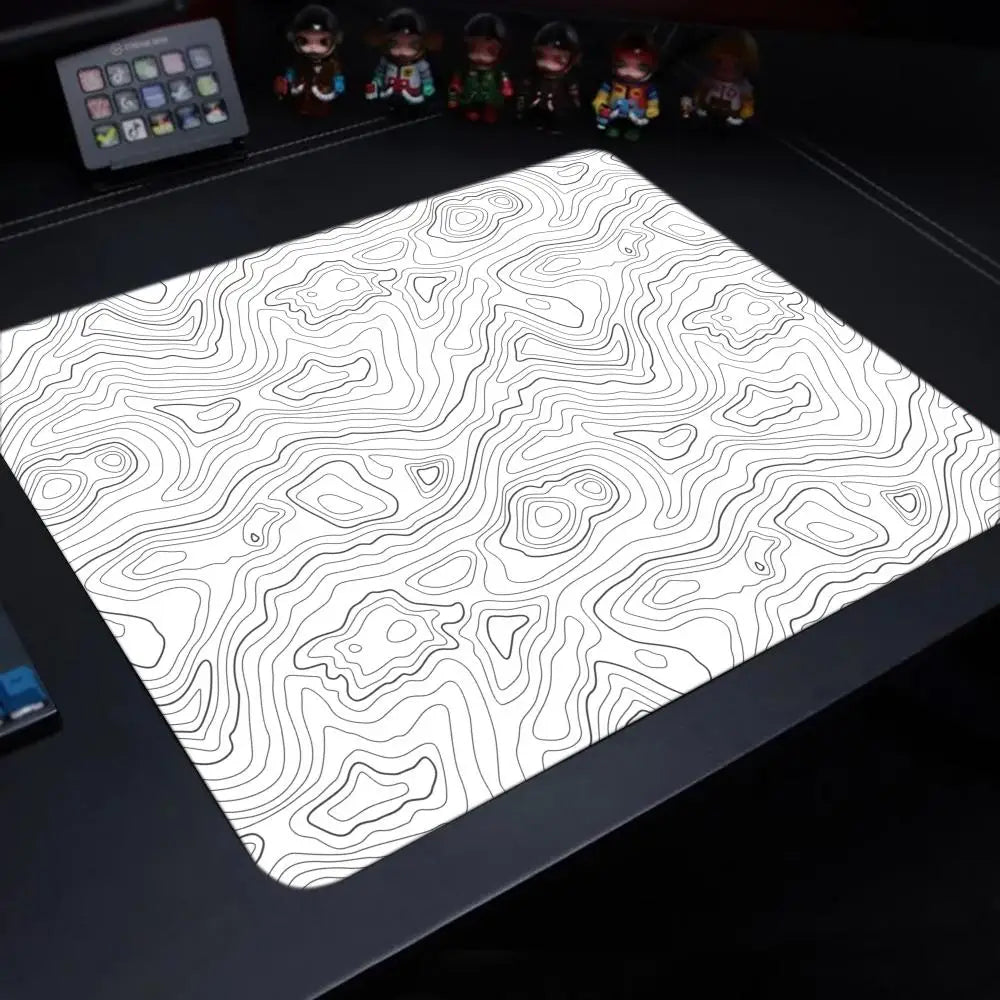 Fluid Mouse Pad Multiple Sizes Large Square Computer Office Game Table Mats Rubber Anti-slip Mousepads Small Decor Desk Pads Quick Pick Grocers