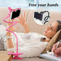Adjustable Long Arm Phone Stand | Universal Bedside Desk Mount Holder | Fits for iPhone Samsung Xiaomi Huawei All Models Quick Pick Grocers