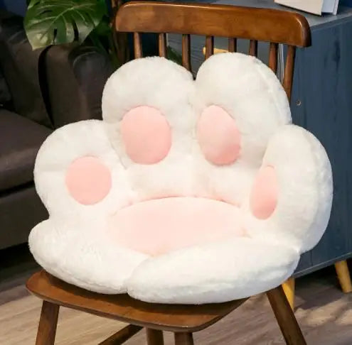 70*60cm Kawaii Cat Paw Plush Toys Cute Soft Stuffed Floor Cushion Chair Sofa Butt Pad for Home Room Decoration Office Nap Dolls Econic Blanks