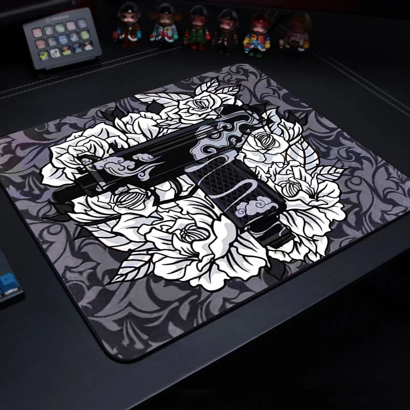 E-sports Tiger Cute Small Mouse Pad Gaming Laptops Mousepad Gamer Carpet Keyboard Mat Desk Protector Anime Cartoon Mouse Pads Quick Pick Grocers
