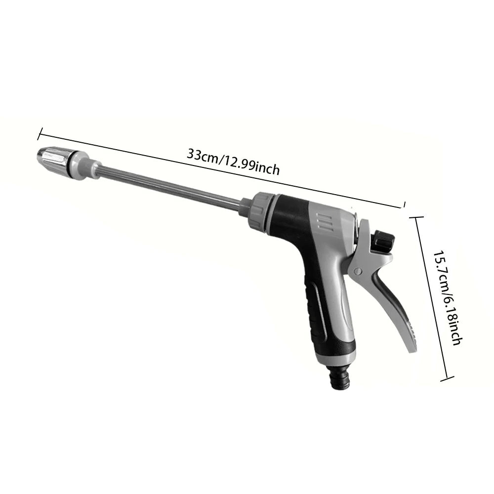 T8 long pole car washing tool watering garden tool water pipe hose universal metal extended car washing high-pressure water gun