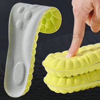 1/2/4pairs Latex Sport Insoles Soft High Elasticity Shoe Pads Orthotic Breathable Shock Absorption Cushion Arch Support Insole Quick Pick Grocers