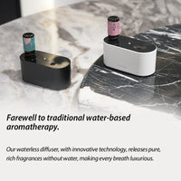 KINSCOTER Premium Portable Waterless Aroma Diffuser Compact Essential Oil Nebulizer Ideal Scent Machine for Gifting Quick Pick Grocers