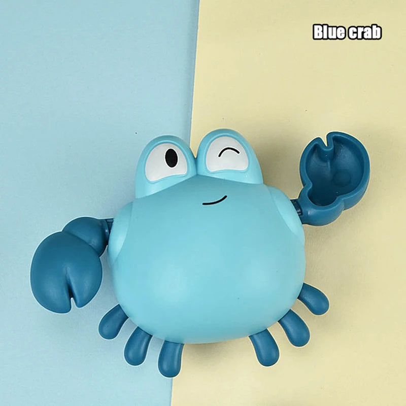 Baby Bath Toys Kids Swimming Clockwork Dolls Play Water Fun Bathing Cute Funny Children Bathroom Shower Bathtub Animals Toy Econic Blanks