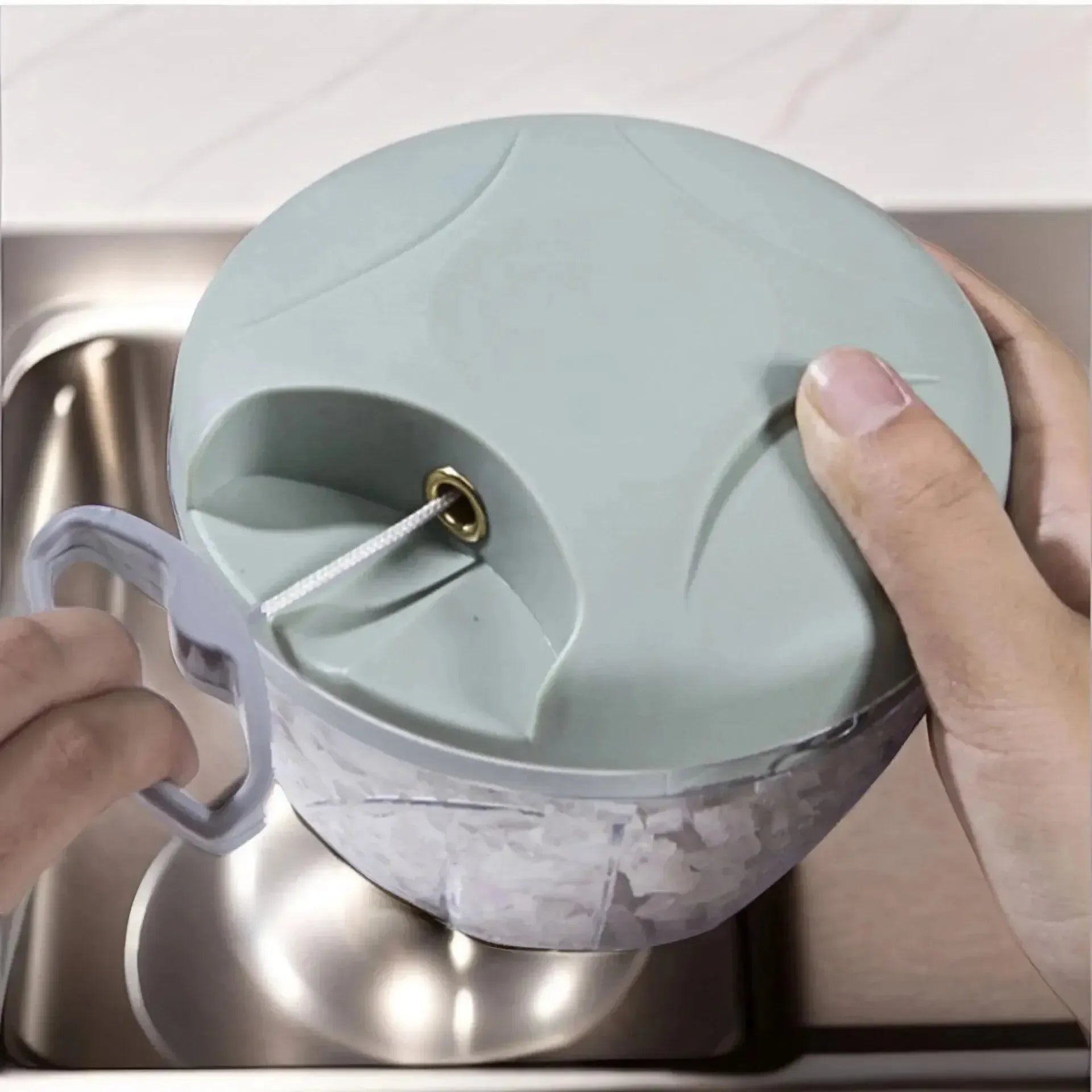 Home Kitchen Manual Ginger Grinder Garlic Mud Splasher Multifunctional Vegetable Cutter Handheld Meat Grinder Modern Minimalist Econic Blanks