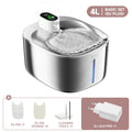 APETDOLA 4L Wireless Cat Water Fountain Auto Sensor Drinking Fountain For Cats Dog Drinker Pet Water Dispenser Accessories Quick Pick Grocers