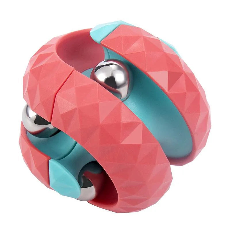 Orbit Ball Toy, Fidget Cubes Top Spinning Toy, as Stress Relief Gifts & Creative Decompression Toys, Puzzle Games for Kids Econic Blanks