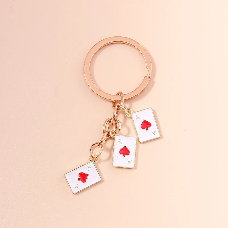 New Colorful Rainbow Keychains for Car Key Souvenir Gift for Women Men DIY Handbag Pendants Hanging Key Ring Jewelry Accessories Quick Pick Grocers