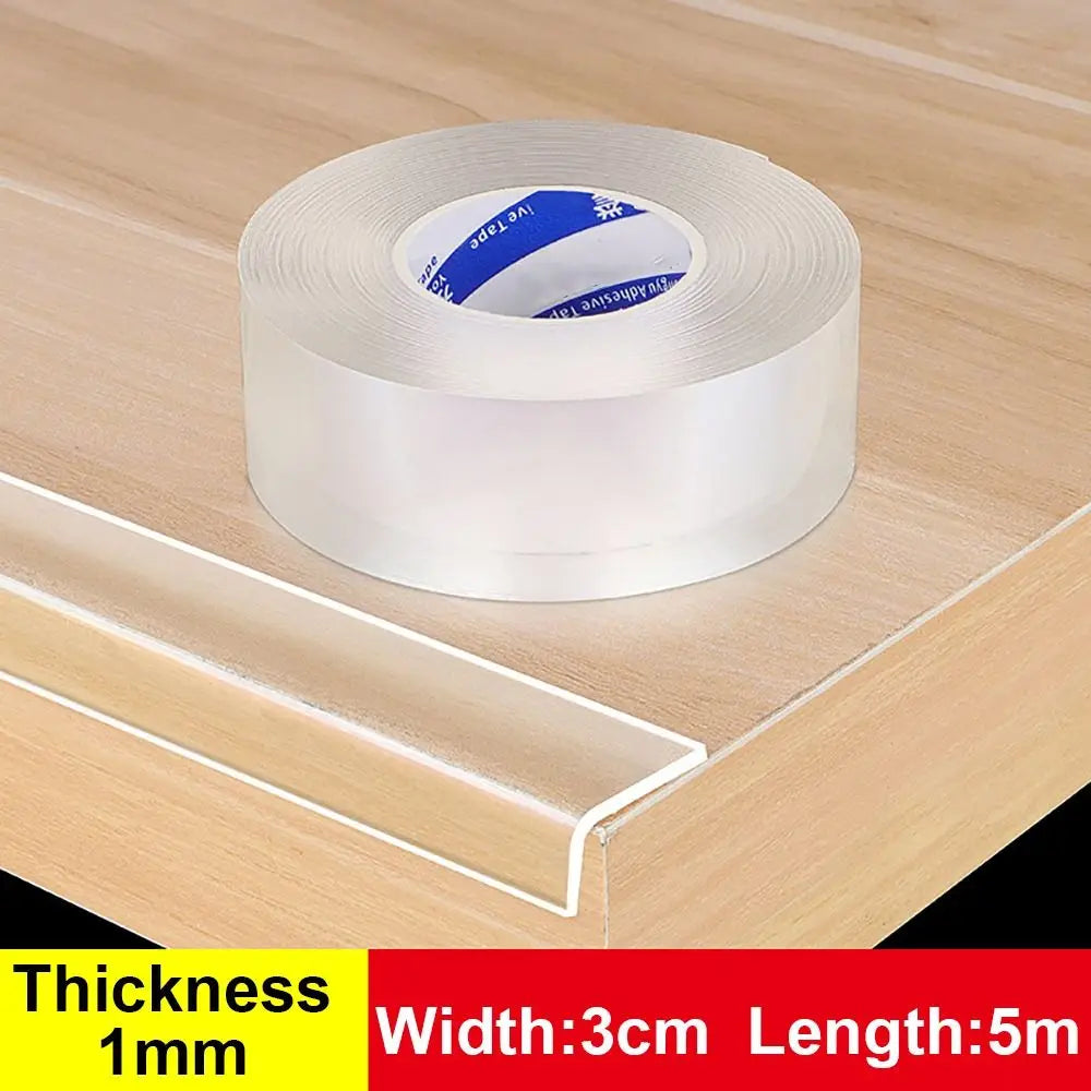 Table Edge Guard Tape Furniture Corner Bumper Self Adhesive Collision Proof Protective Strip Thickened Transparent Soft Tape Quick Pick Grocers