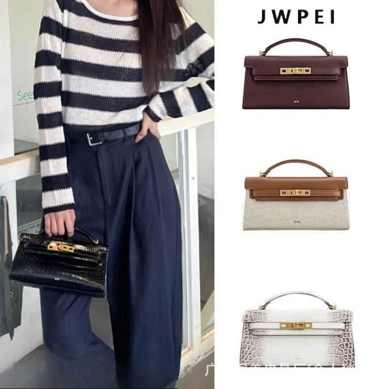 JW PEI Handbag, Crocodile Pattern, New Style, High-end, Handbag/crossbody Bag for Women Quick Pick Grocers