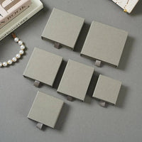 10pcs Paper Jewelry Gift Box For Ring Earrings Pendant Necklace Bracelet Stud Organizer Wedding Favors Jewellery Packaging Sack Purest Peak