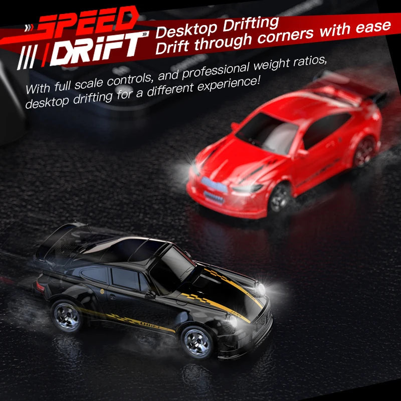 2025 New Kf20 1:64 Drift Rc Car Four-wheel remote-controlled racing car Full proportions Desk Competition Toy Boys Ideal gifts. Econic Blanks