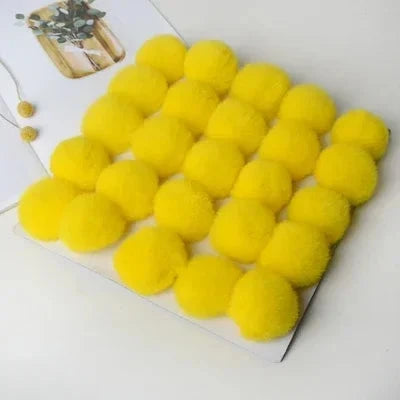 Pompom 5cm 6cm 8cm Fluffy Fur Ball Soft Pompon DIY Pompons For Keychain Sewing On Scarf Hats Shoes Apparel Craft Supplies Econic Blanks