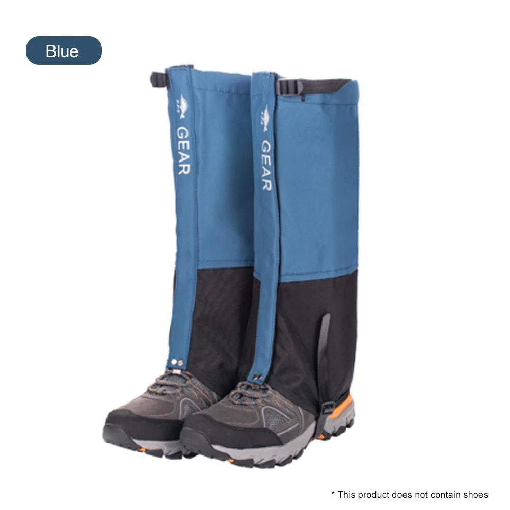 Outdoor Travel Leg Warmers Hiking Leg Gaiter Waterproof Legging Shoes Hunt Climbing Camping Winter Tourist Snow Foot Cover Quick Pick Grocers