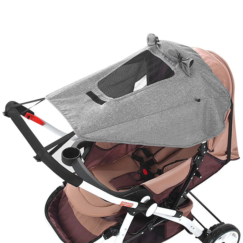 Universal Baby Stroller Accessories Sun Shade UV Protection Sunshade Carriage Canopy Cover for Prams Infants Car Seat Sun Visor Purest Peak