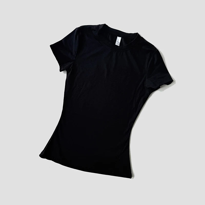 Women Yoga Top Seamless Sport T Shirts Fitness Clothes Short Sleeve Yoga Shirt Gym Top Running  Active Wear Quick Pick Grocers