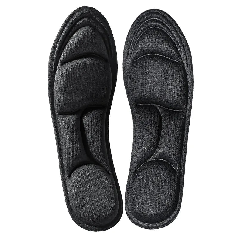1/2/4/16Pairs 5D Massage Memory Foam Insoles For Shoes Sole Breathable Cushion Sport Running Insoles For Feet Orthopedic Insoles Quick Pick Grocers