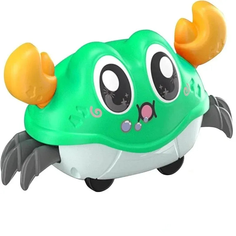 Children's Fun Double Return Force Left and Right Shake Simulation Crab Toy Baby Running Bubble Simulation Crab Crab Crawling Econic Blanks