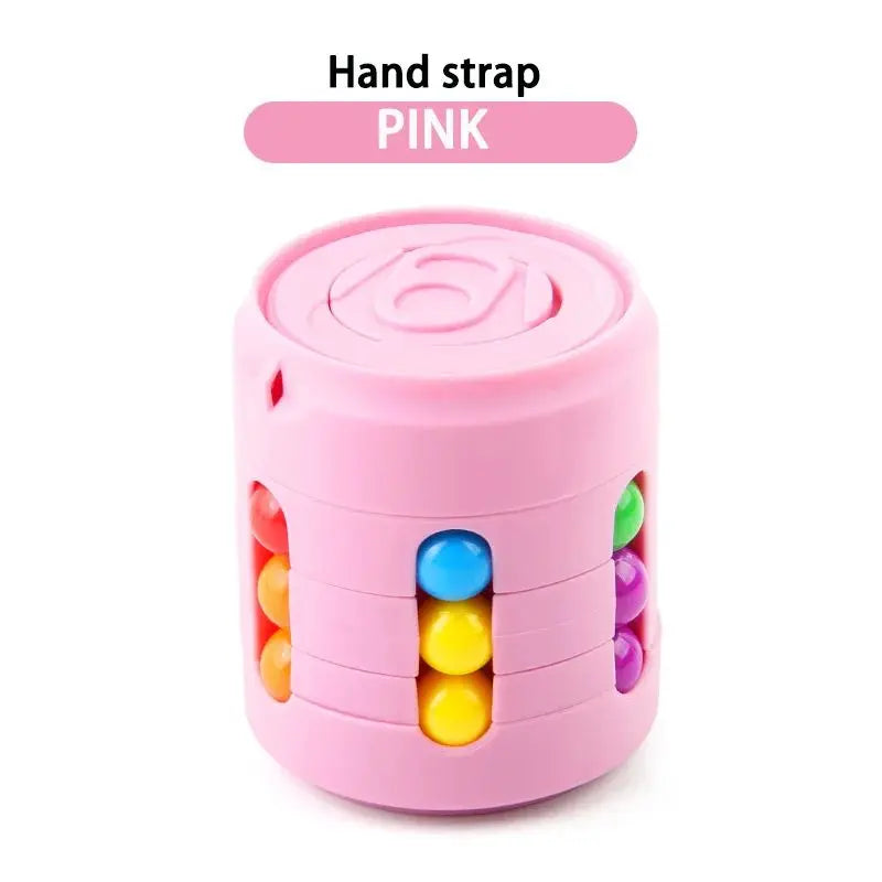 Multiple Functions Fidget Spinner Magic Colorful Beans Finger Spinning Relieves Stress Decompression Tool For Children And Adult Quick Pick Grocers