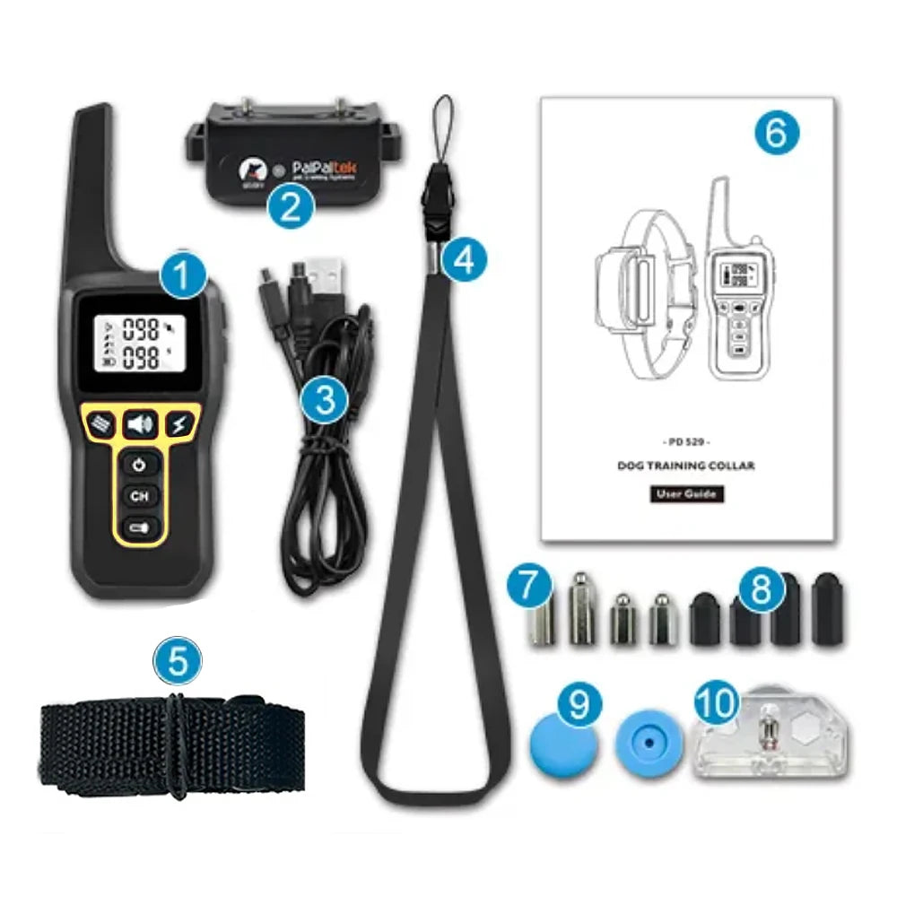 1000M Dog Training Collar ,Universal Dog Bark Collar,Waterproof Rechargeable ,Dog Shock Collar with Remote and Auto Modes Collar Quick Pick Grocers
