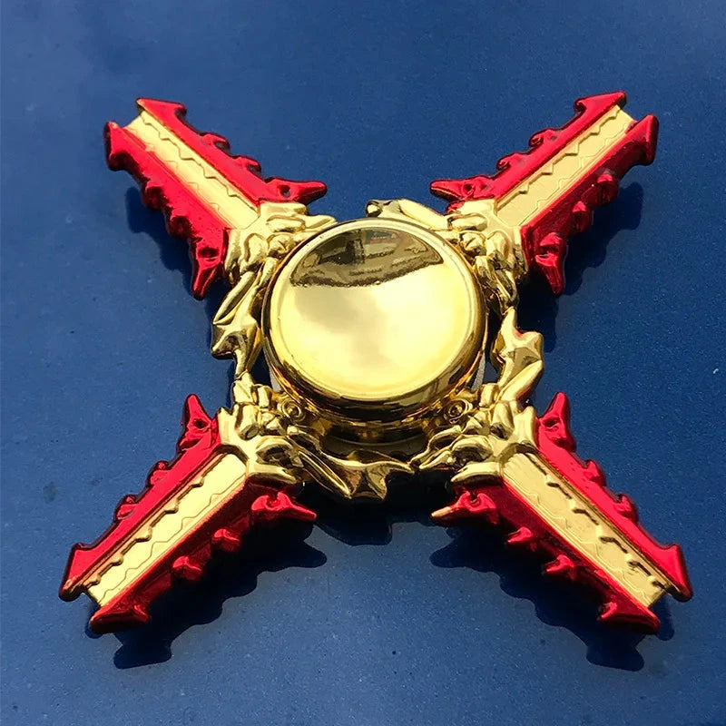 Creativity Hand Spinner Gun Zinc Alloy Metal Fidget King of Glory Weapon Series Kids Stress Relief Funny Toys Econic Blanks