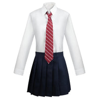 Movie Matilda Cosplay Costume School Uniform Coat Skirt Tie Roald Dahls Matilda the Musical Costume Suit Kids For Girls Women Quick Pick Grocers