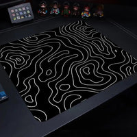 Fluid Mouse Pad Multiple Sizes Large Square Computer Office Game Table Mats Rubber Anti-slip Mousepads Small Decor Desk Pads Quick Pick Grocers