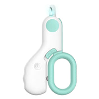LED Light Cat Dog Nail Clipper Cutter Professional Pet Claw Trimmer with Safety Lock Puppy Kitten Animals Care Grooming Tool Kit Econic Blanks