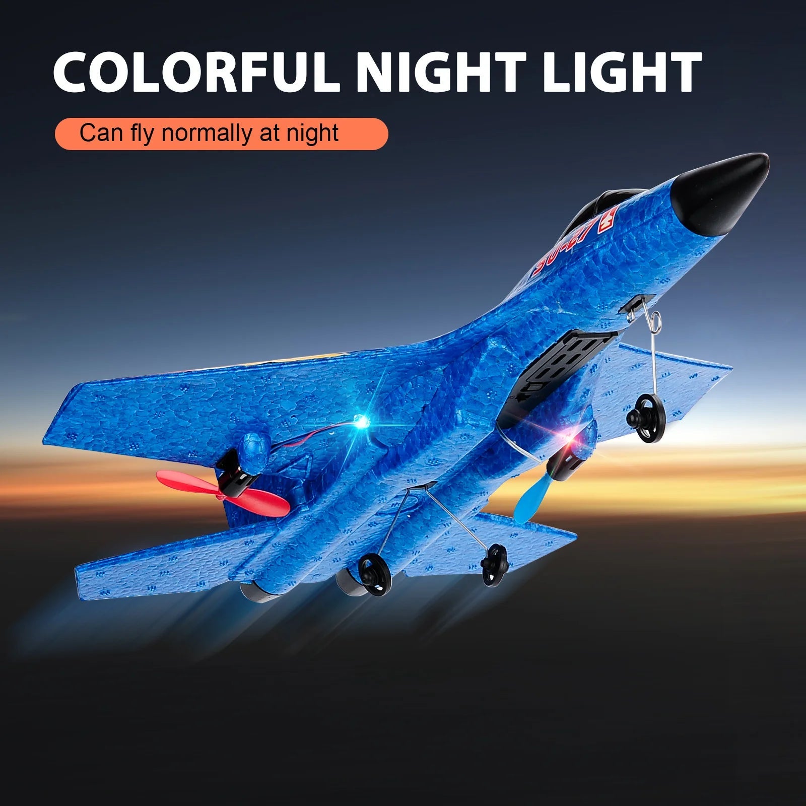 RC Plane SU-27 Aircraft Remote Control Helicopter 2.4G Airplane EPP Foam RC Vertical Plane Children Toys Gifts Econic Blanks