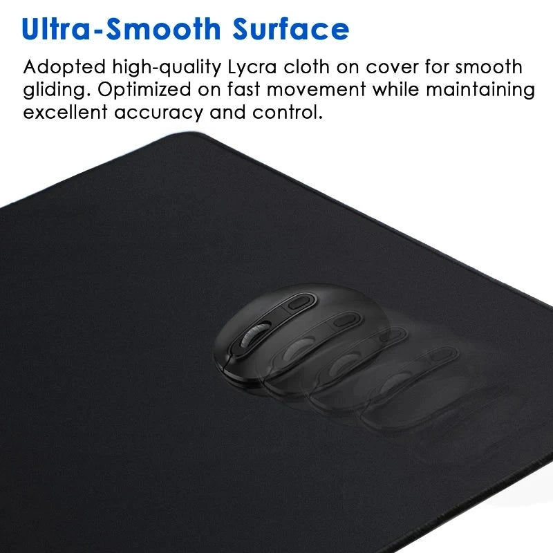 Gaming Large Mousepad Anti-slip Rubber mouse mat Computer Gamer Desk Mat Stitched Edge Large Gaming Mousepad for CS GO LOL Dota Econic Blanks