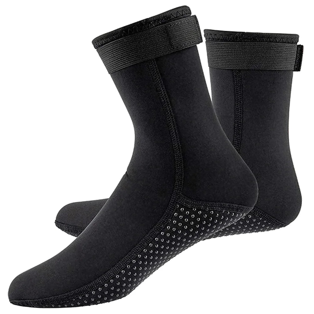 3mm&5mm Neoprene Diving Socks Non-slip Adult Warm Patchwork Elasticity Wetsuit Shoes Diving Surfing Boots Swimming Snorkeling Quick Pick Grocers