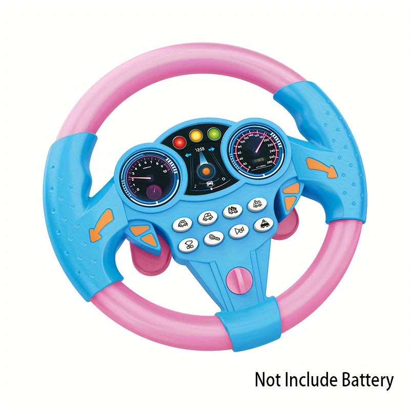 1PC Car Steering Toys Steering Wheel Toy Creative Children's Education Toy Easter New Year's Day Spring Festival Gift Quick Pick Grocers