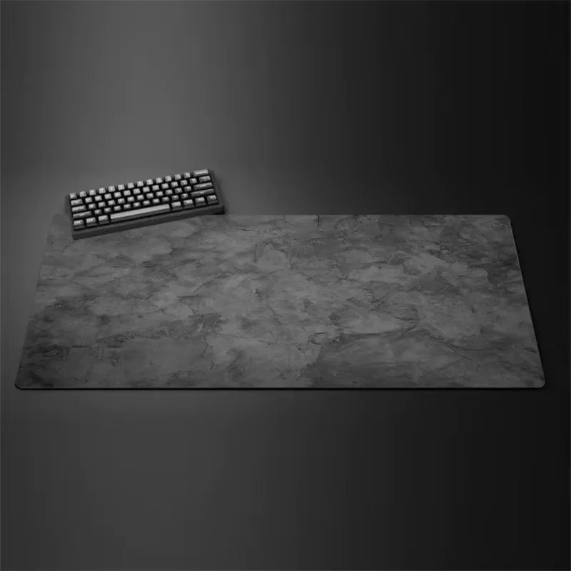 Gray mouse pad Large/Small overlocked mousepad xxl desktop keyboard table pad gray series game desk mat computer accessories Quick Pick Grocers