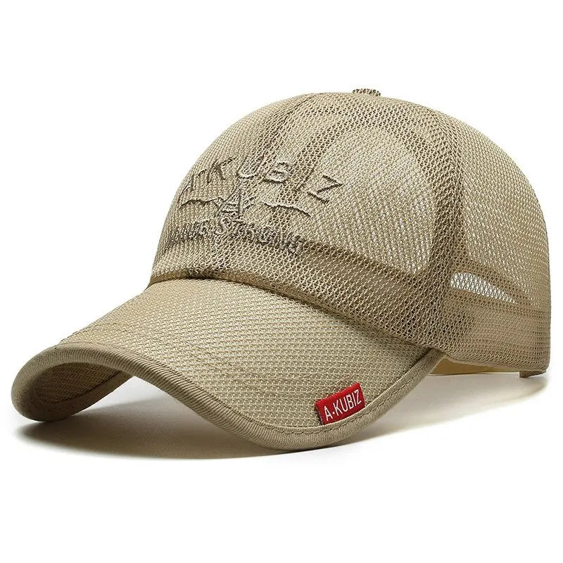 Summer Hats For Men And Women Mesh Baseball Caps Fashion Embroidered Visor Hat Outdoor Embroidered Letter Sun Protection Hat Quick Pick Grocers