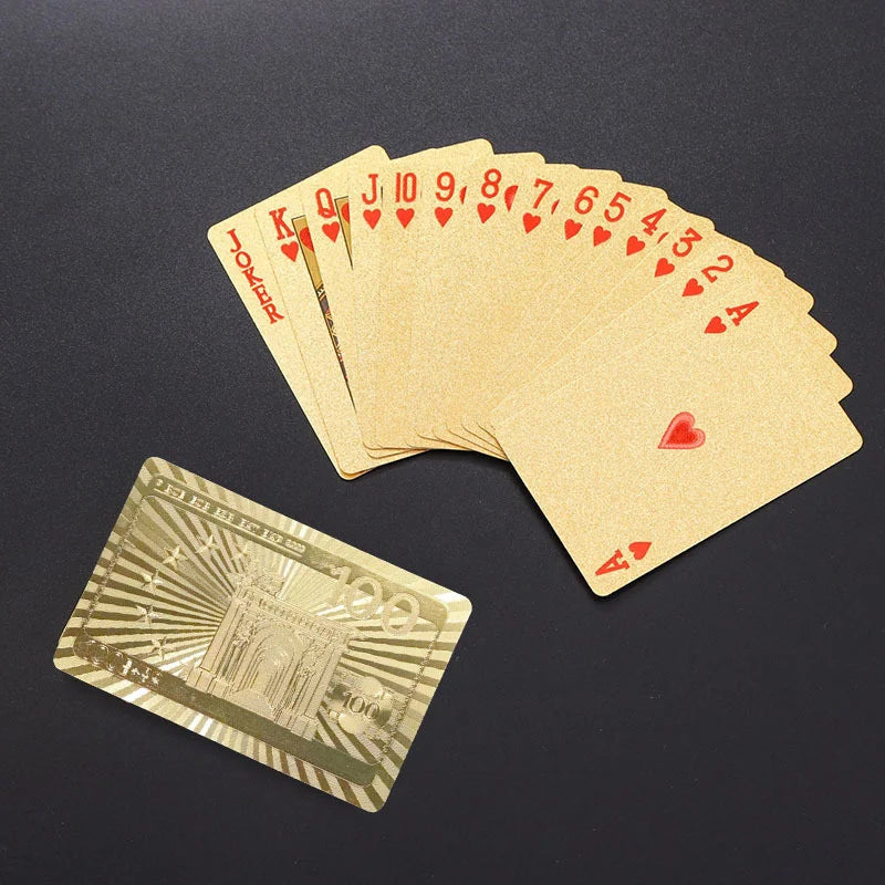 Multiple styles Color Playing Card Game Card Group Waterproof Poker Suit Magic Dmagic Package Board Game Gift Collection Econic Blanks