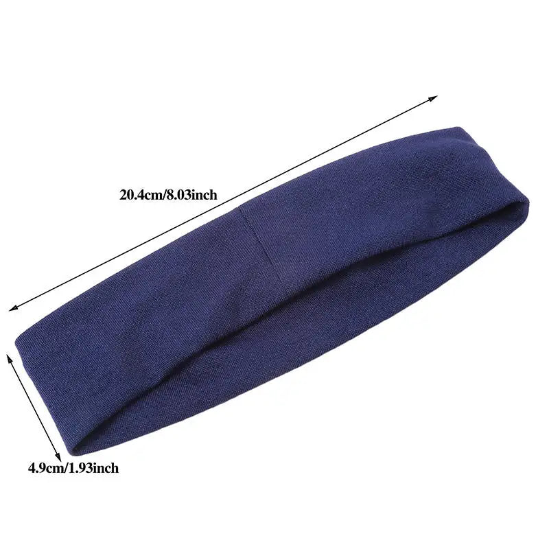 7PCS Elastic Sports Headbands For Women Stretchy Candy-Colored Hairbands Fashion Sweatbands For Fitness Yoga Running Cycling Quick Pick Grocers