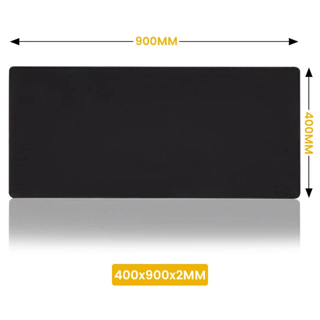Xxl Mouse Pad Gaming Computer Mousepad Gamer Desk Mat Black Big Office Carpet Mause Pads PC Accessories Keyboard Pads Play Mats Quick Pick Grocers