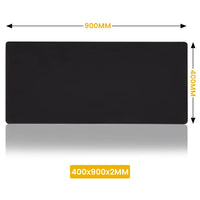 Xxl Mouse Pad Gaming Computer Mousepad Gamer Desk Mat Black Big Office Carpet Mause Pads PC Accessories Keyboard Pads Play Mats Quick Pick Grocers