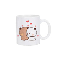 Panda Bear Bubu Dudu Coffee Milk Cup Mocha Cat Panda Bear Couple Christmas Mug Kawaii Cups Original Mugs Free Shipping Drinkware Quick Pick Grocers