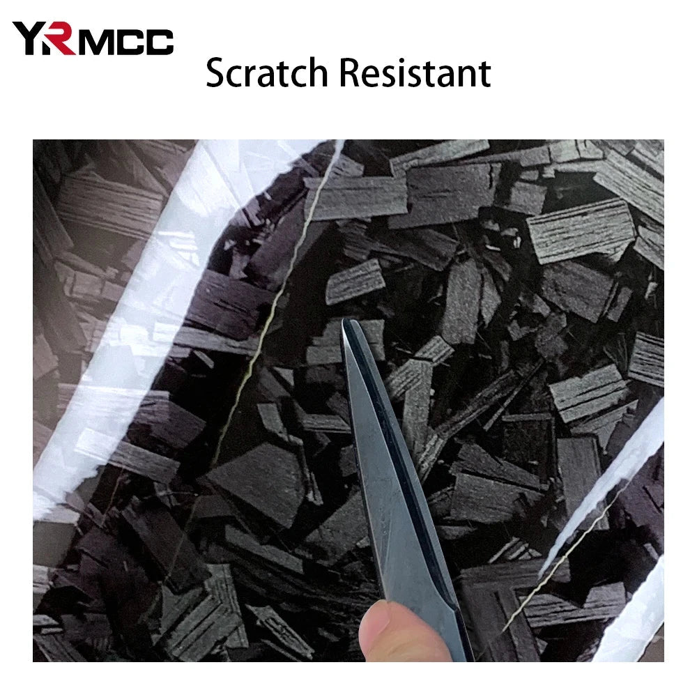 Carbon Fiber Film 300cm Car Stickers Glossy Black Decoration Decal Technology Waterproof  Vinyl Wrap Film DIY Auto Accessories Econic Blanks