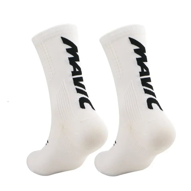 Unisex Sports Compression Socks 1 Pair Moisture-Wicking Breathable for Cycling Hiking Running Basketball Quick Pick Grocers