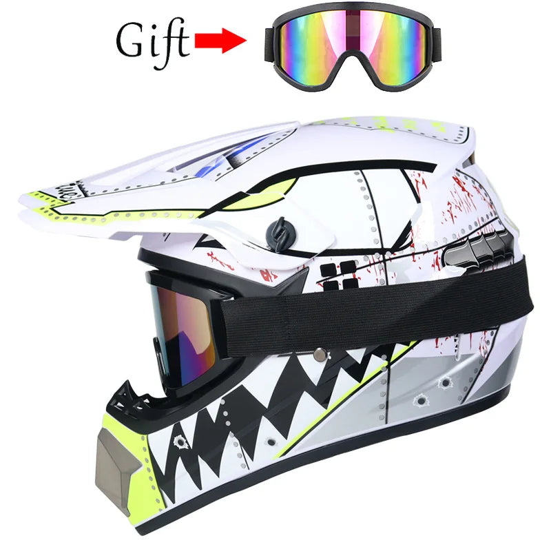Motorcycle helmet children off-road helmet bike downhill AM DH cross helmet capacete motocross casco Quick Pick Grocers