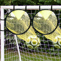 1/2 Pcs Portable Soccer Goal Target Nets, Corner Training Equipment for Football Backyard Practice & Outdoor Throwing Quick Pick Grocers