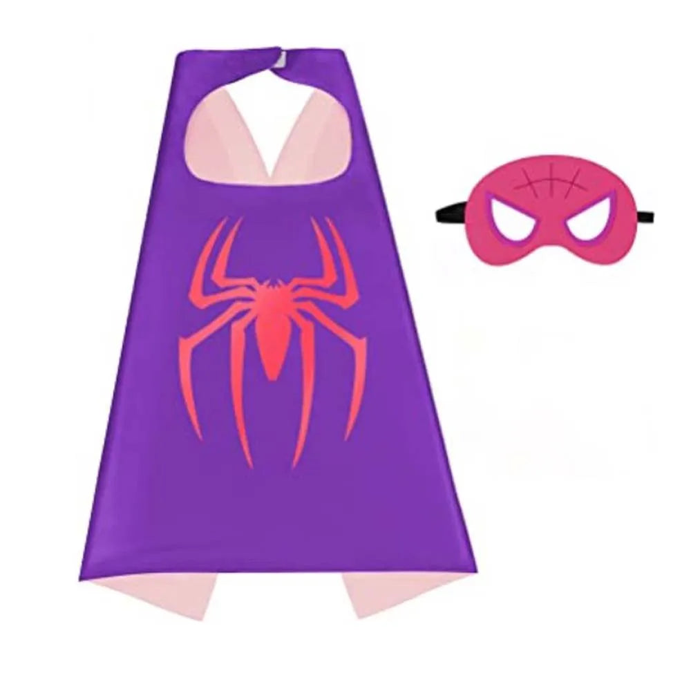 Superhero Capes for Boy girl birthday Gifts Cartoon Dress Up Costumes Party Supplies Easter halloween cape cloak Quick Pick Grocers