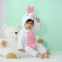 Newborn Baby Romper Infant Long Sleeve Clothes Kigurumi Cute Rabbit Animal Cartoon Jumpsuit Girls Boys Pajamas Costume Halloween Quick Pick Grocers