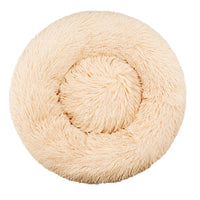 40-90cm 6 Sizes Round Pet Bed for Large Dog Bed Super Soft Cat Bed Plush Dog House for Medium Dog House Winter Warm Sleeping Quick Pick Grocers