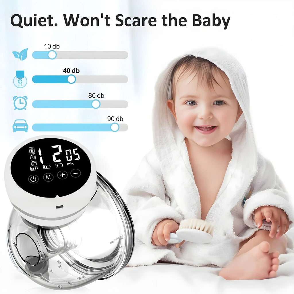 USB Wearable Breast Pump Breast Milk Milking and Milking Machine Mother&Baby Supplies Breast Pump Electric Automatic Breast Pump Purest Peak